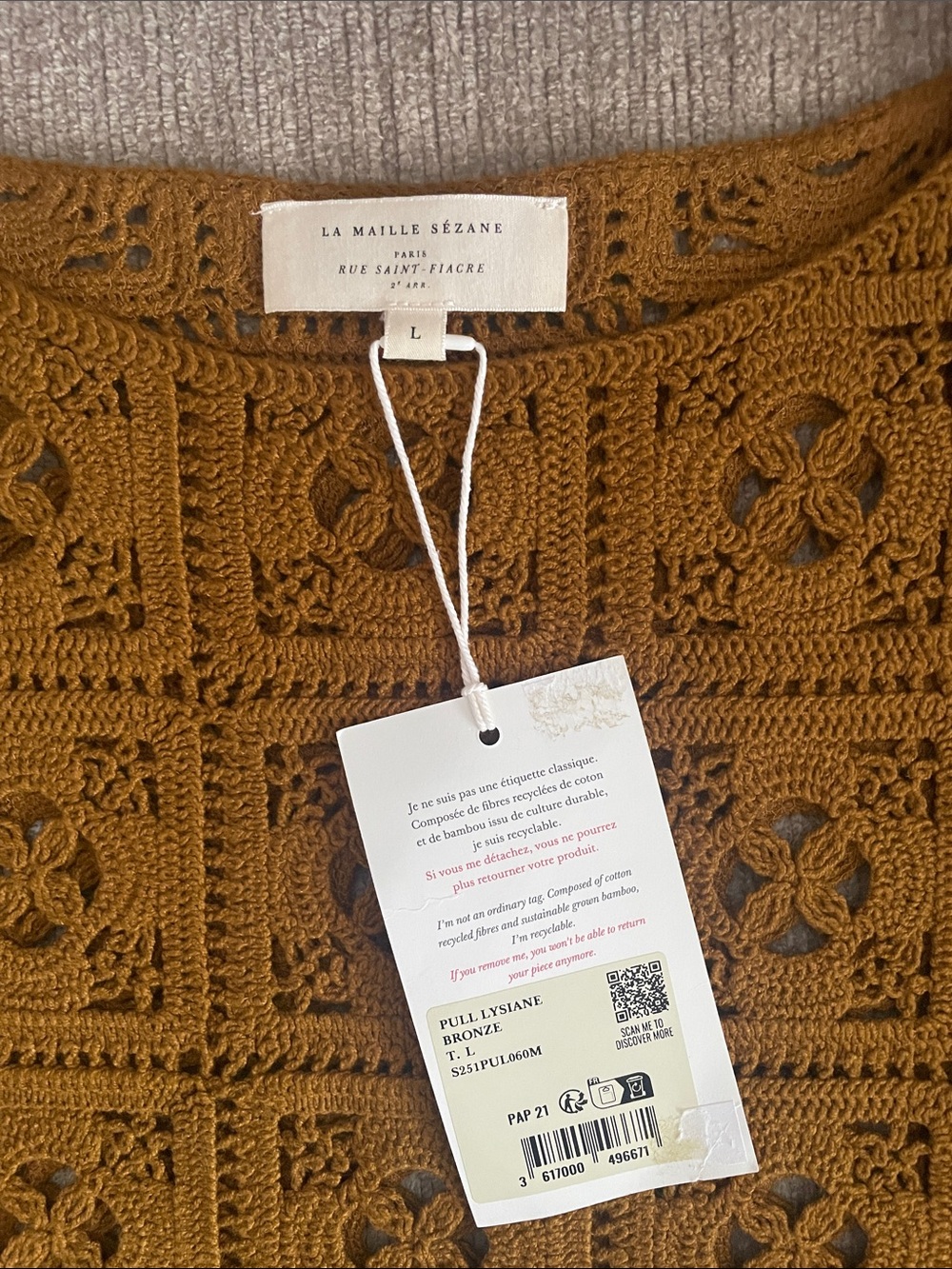 Sezane Lysiane Jumper - Picture 4 of 5